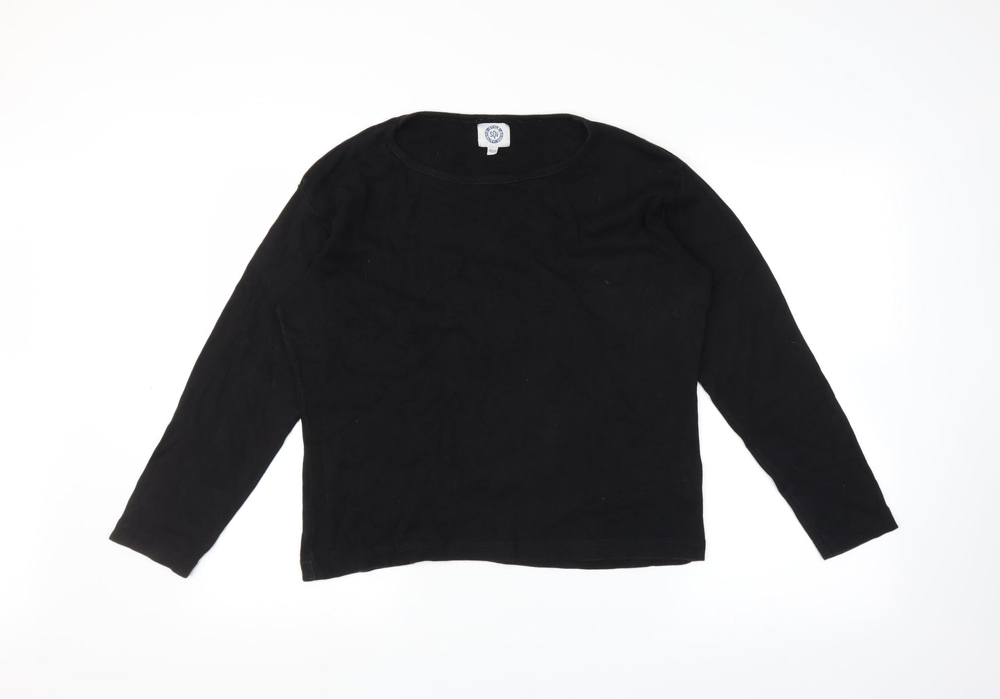 Style Quality Value Womens Black   Basic T-Shirt Size 18