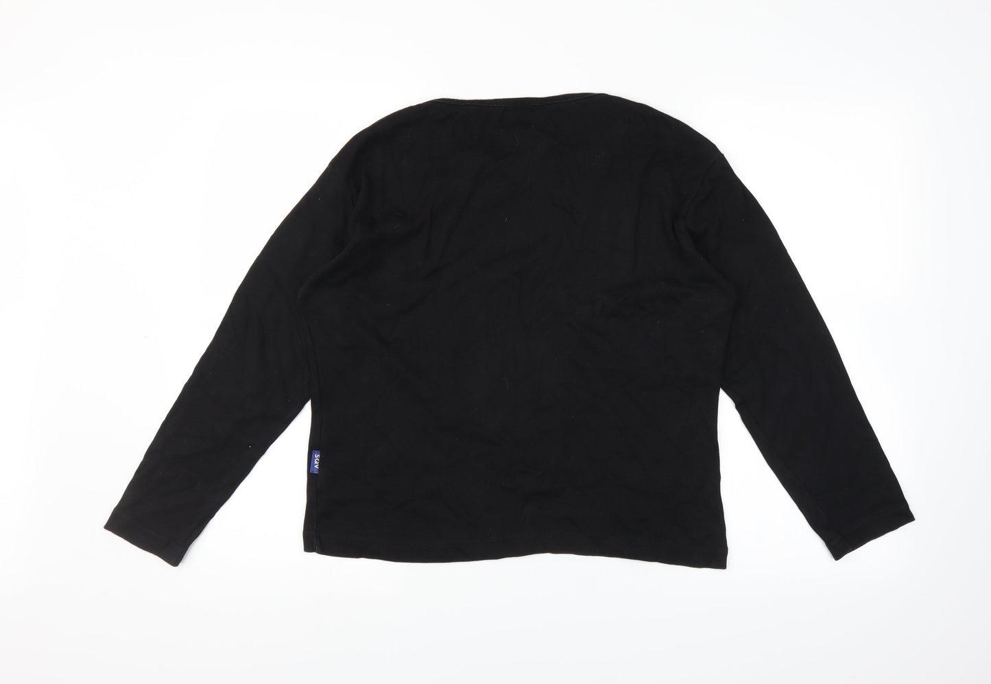 Style Quality Value Womens Black   Basic T-Shirt Size 18
