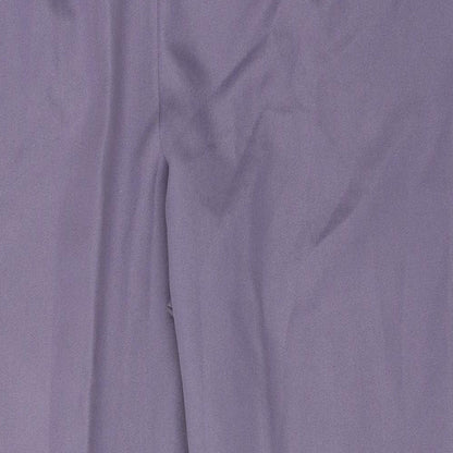 Womens UK Size 18 Preworn Regular Fit  Purple Trousers