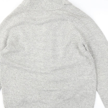 F&F Womens Grey  Knit Jacket  Size L