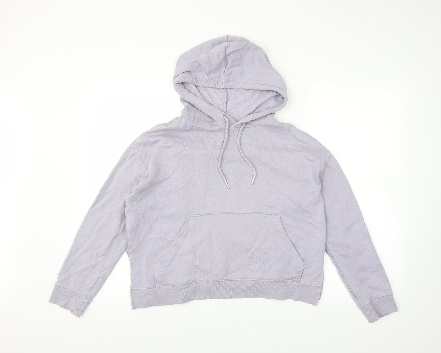 H&M Womens Purple   Pullover Hoodie Size M