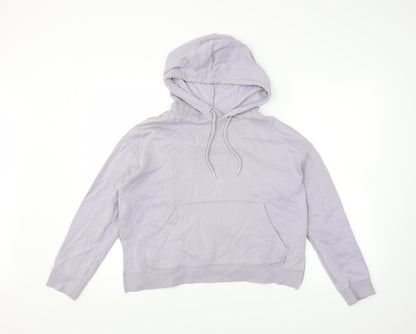 H&M Womens Purple   Pullover Hoodie Size M
