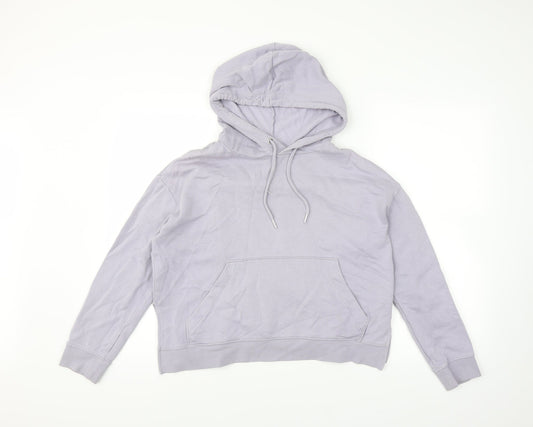 H&M Womens Purple   Pullover Hoodie Size M