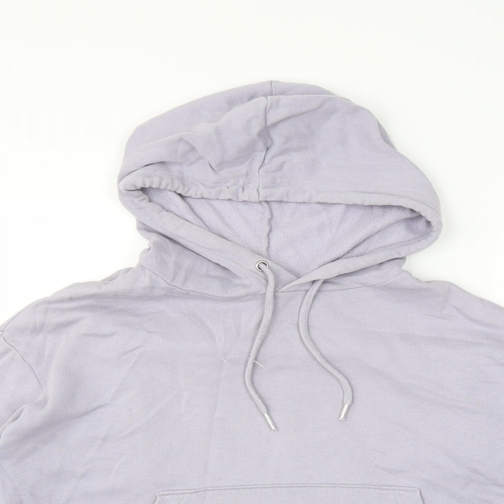 H&M Womens Purple   Pullover Hoodie Size M