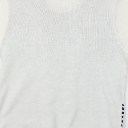 Hand to Hand  Womens White   Pullover Jumper Size M