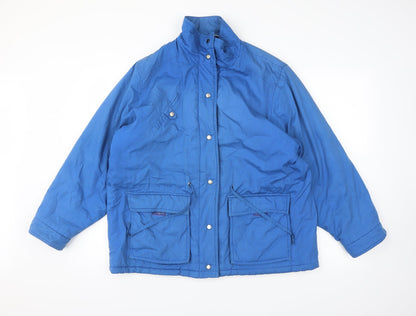 Littlewoods Womens Blue   Pea Coat Coat Size 18
