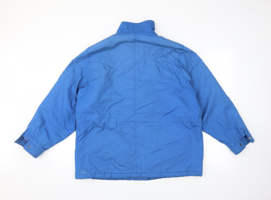 Littlewoods Womens Blue   Pea Coat Coat Size 18