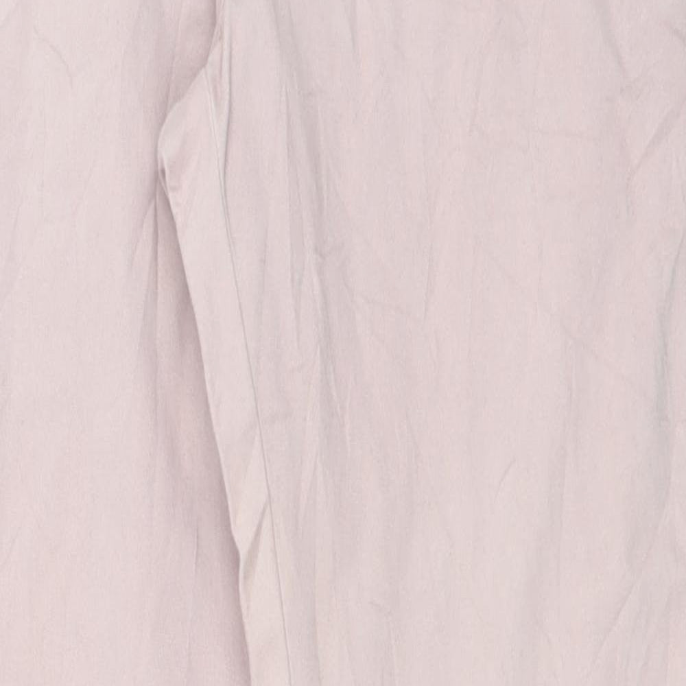 Shore Leave Womens Pink   Chino Trousers Size 30 in L29 in