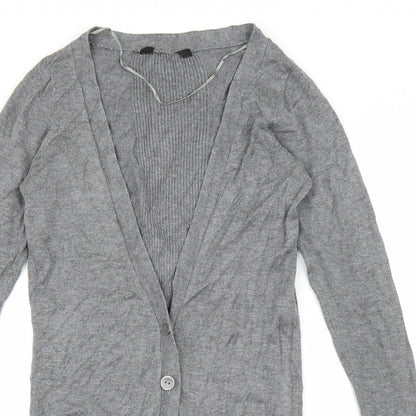 George Womens Grey   Cardigan Jumper Size 8