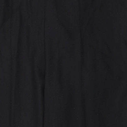 Womens UK Size 14 Papaya Regular Fit  Black Trousers