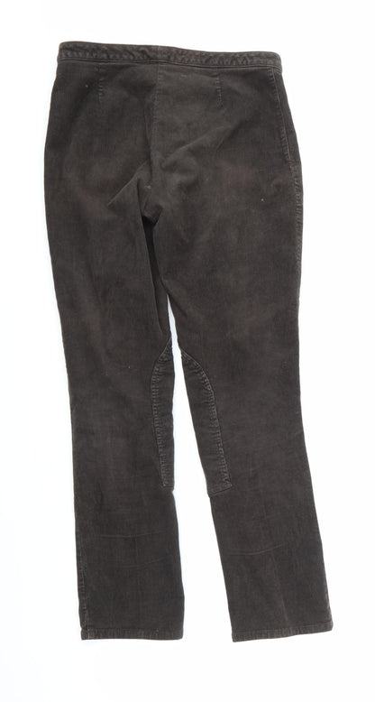 Womens UK Size  Preworn Regular Fit Skinny Brown Jeans