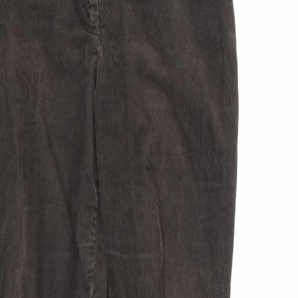 Womens UK Size  Preworn Regular Fit Skinny Brown Jeans