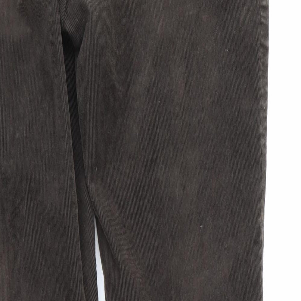 Womens UK Size  Preworn Regular Fit Skinny Brown Jeans