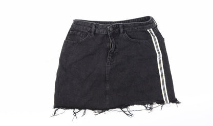 Womens UK Size 10 Denim & Co. A-Line Denim Skirt