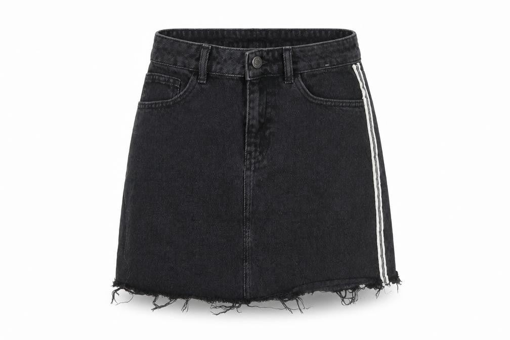 Womens UK Size 10 Denim & Co. A-Line Denim Skirt