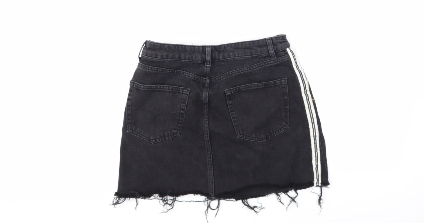 Womens UK Size 10 Denim & Co. A-Line Denim Skirt