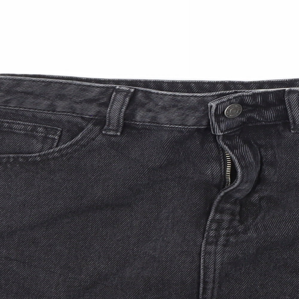 Womens UK Size 10 Denim & Co. A-Line Denim Skirt