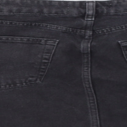 Womens UK Size 10 Denim & Co. A-Line Denim Skirt