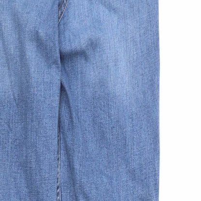 & denim Womens Blue  Denim Skinny Jeans Size M L25 in