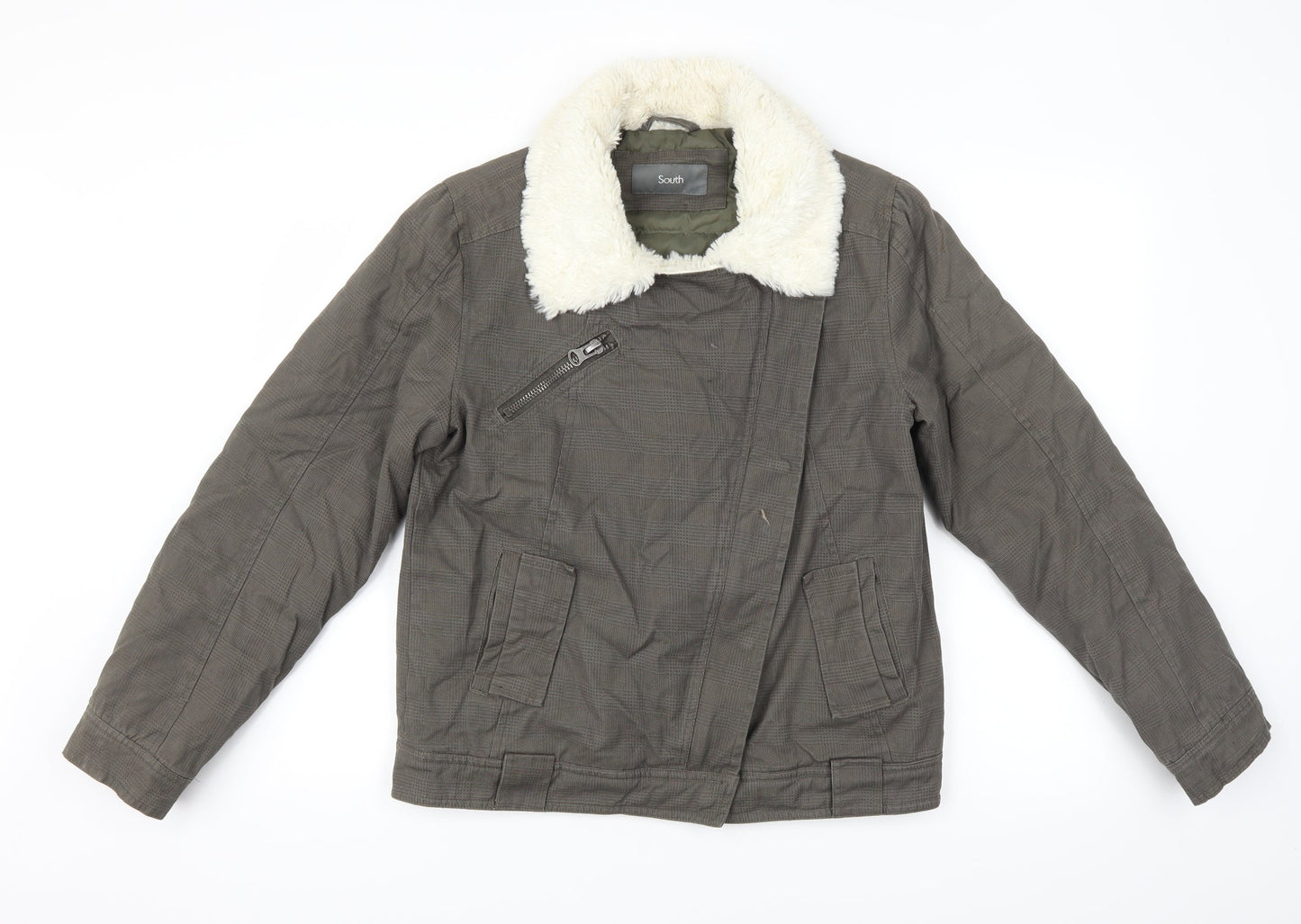 Womens UK Size 12 South Brown Jacket