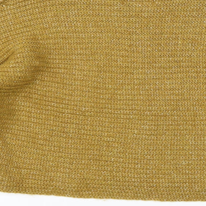 Per Una Womens Yellow   Henley Jumper Size 14