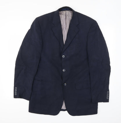 Mens UK Size 38 Douglas Regular Blue Suit Jacket