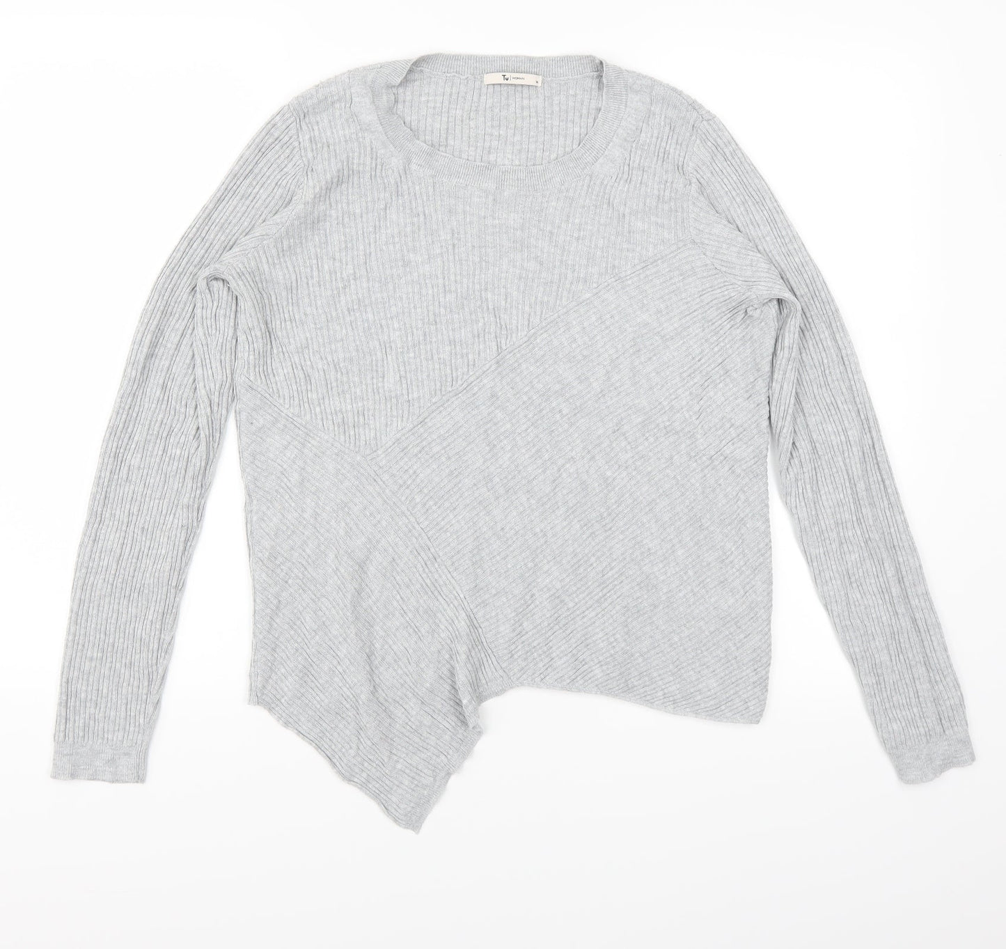 TU Womens Grey   Pullover Jumper Size 14