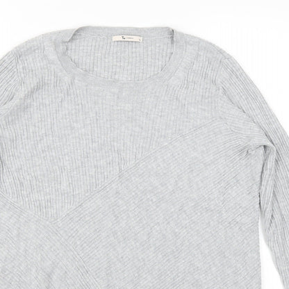 TU Womens Grey   Pullover Jumper Size 14