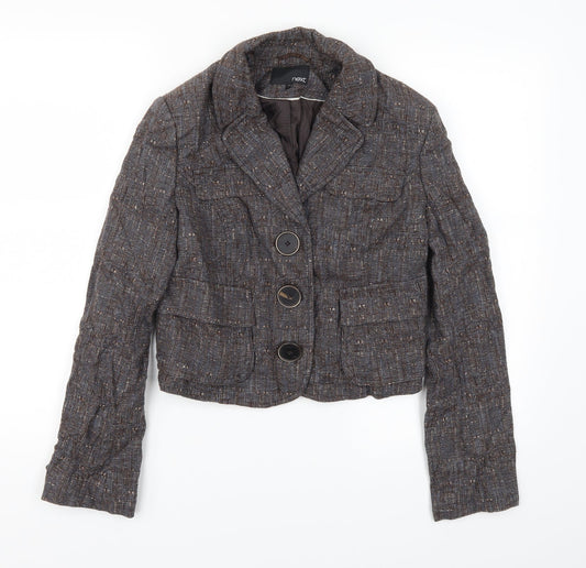 Womens UK Size 10 NEXT Brown Jacket