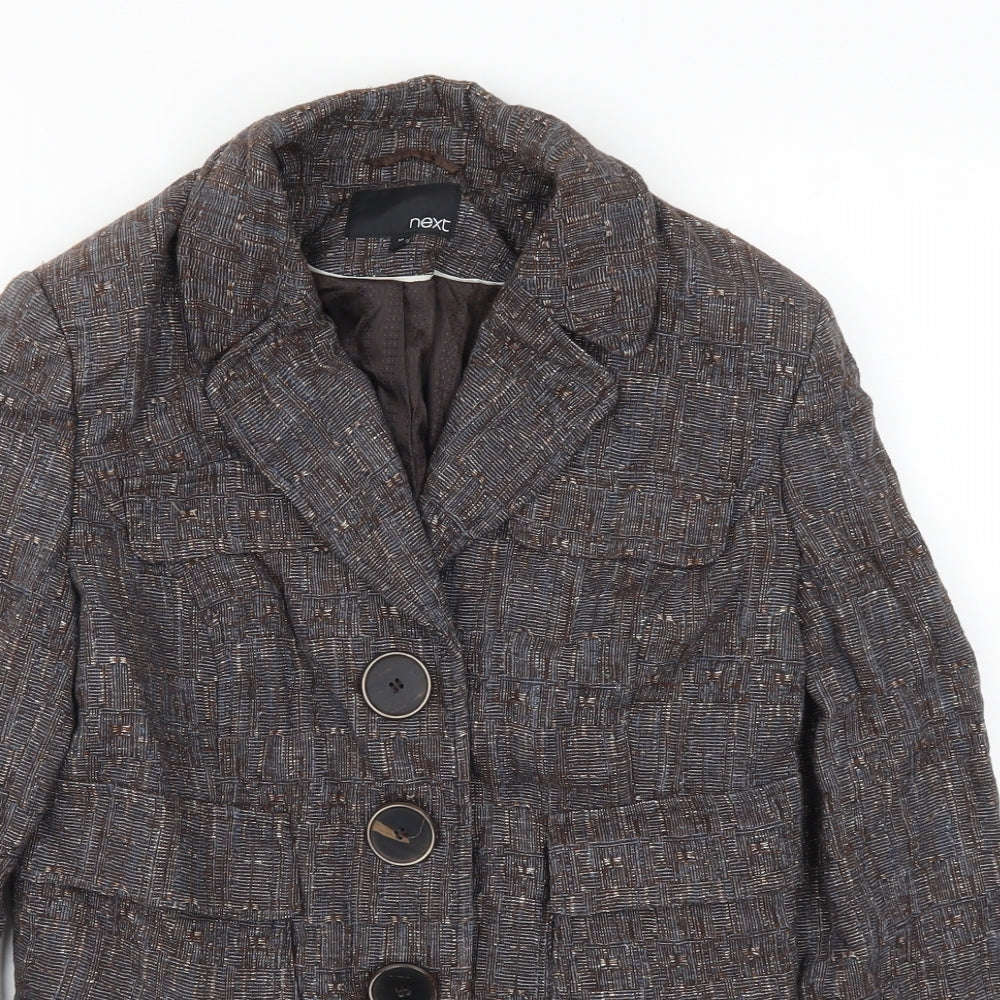Womens UK Size 10 NEXT Brown Jacket