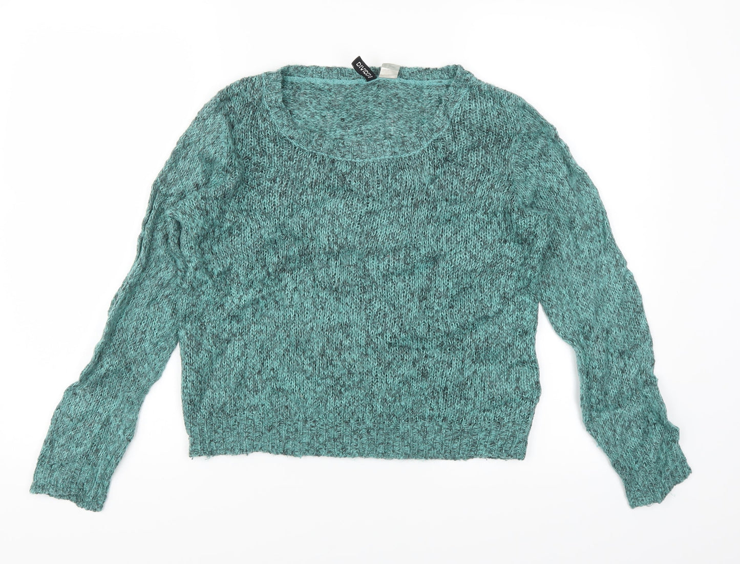 Divided by H&M Womens Blue   Henley Jumper Size S