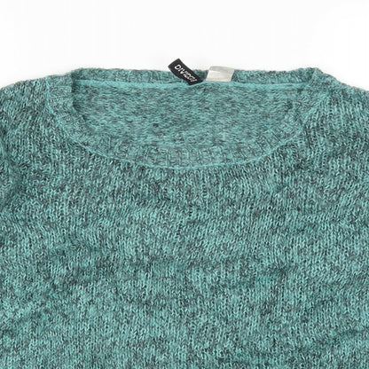 Divided by H&M Womens Blue   Henley Jumper Size S