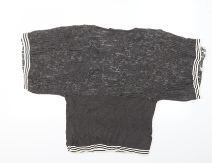belly barley Womens Grey   Basic Blouse Size 16