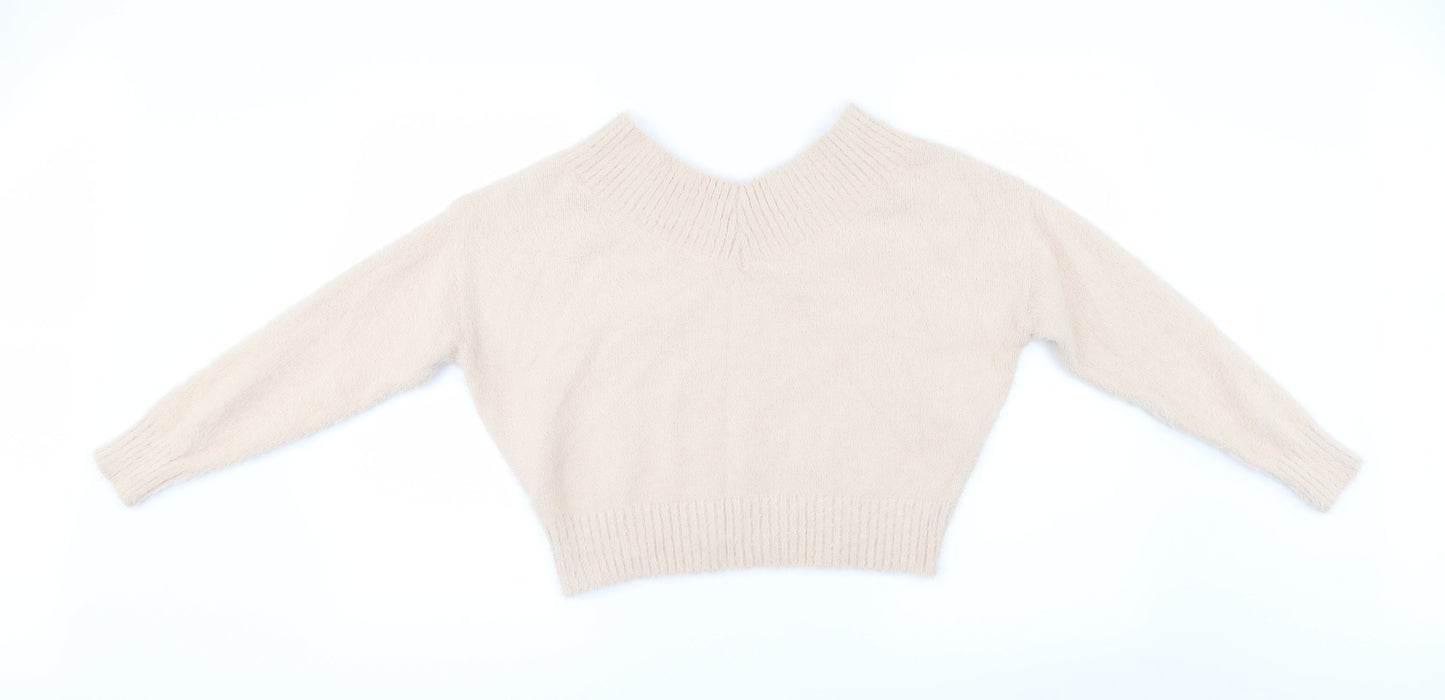 New Look Girls Pink   Cropped Blouse Size 10-11 Years