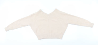 New Look Girls Pink   Cropped Blouse Size 10-11 Years
