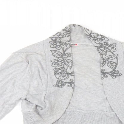 Tease Womens Grey   Cardigan Jumper Size 18