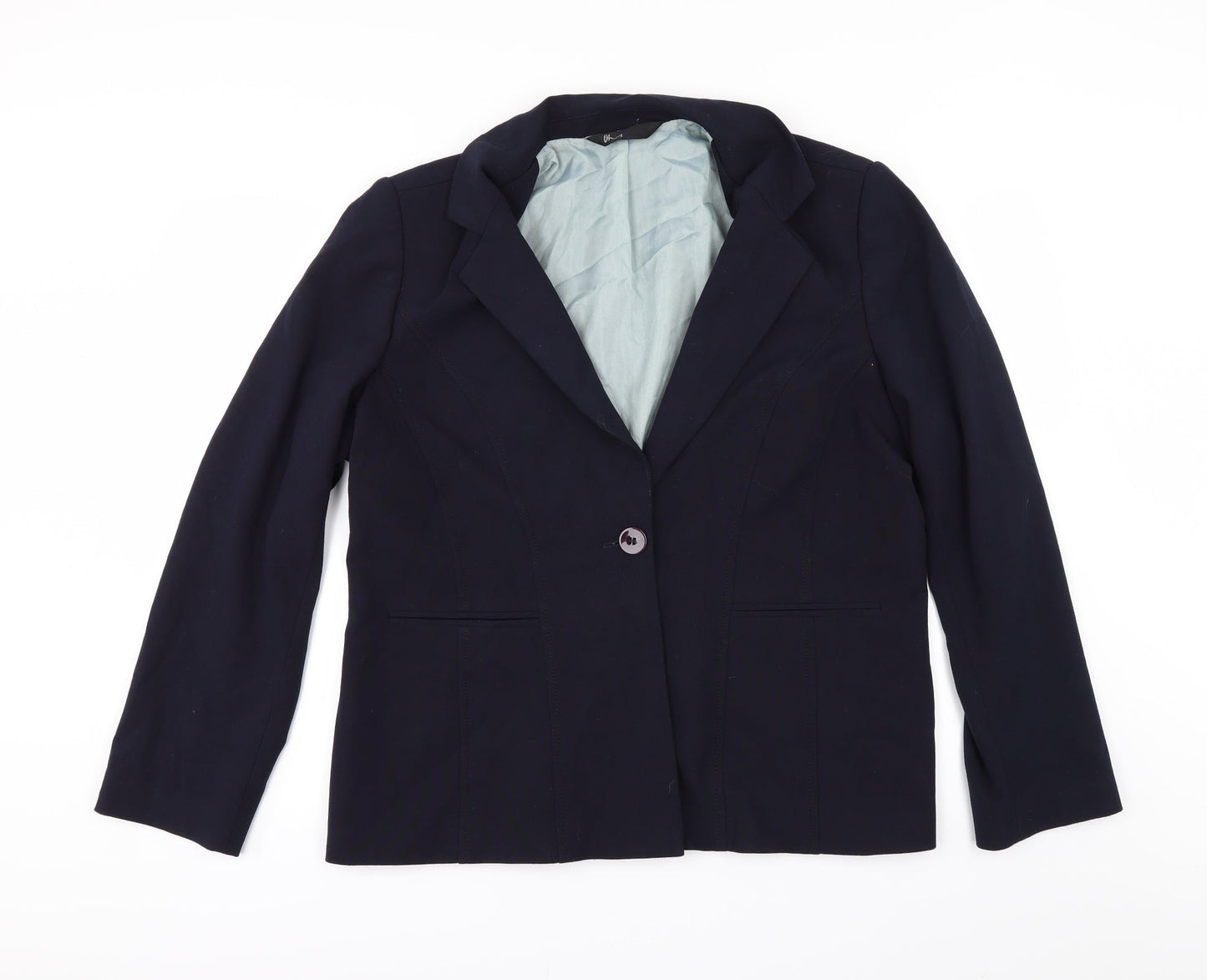 BHS Womens Blue   Jacket Suit Jacket Size 18