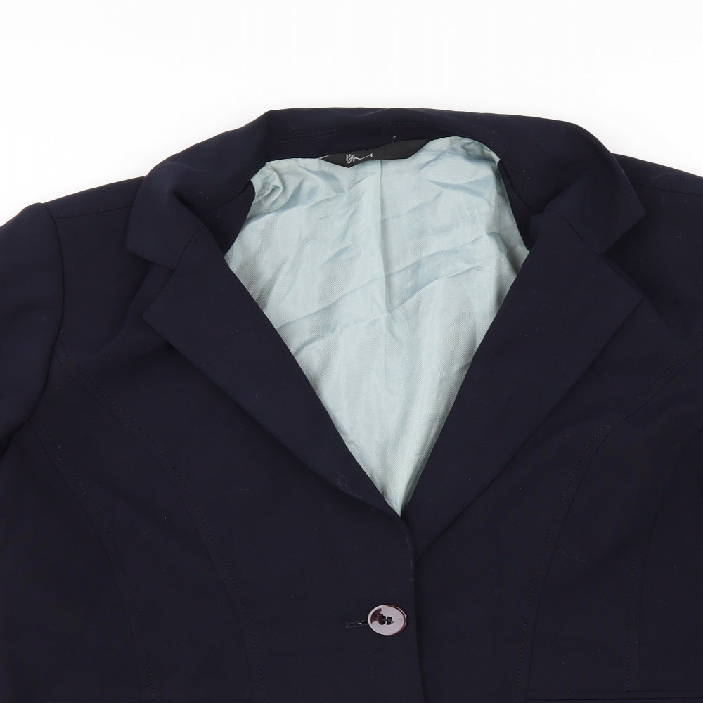 BHS Womens Blue   Jacket Suit Jacket Size 18