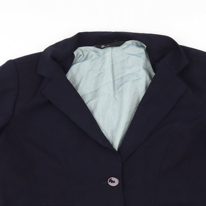 BHS Womens Blue   Jacket Suit Jacket Size 18