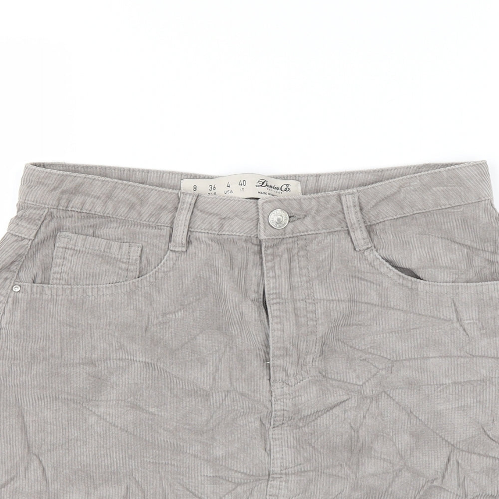 Womens UK Size 8 Denim & Co. A-Line  Skirt