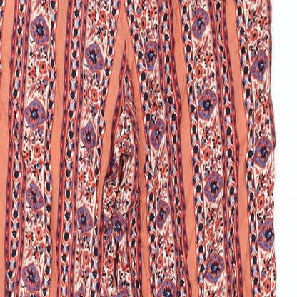 Primark Womens Red   Harem Trousers Size 10 L24 in