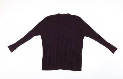 Anthology Womens Purple   Cardigan Jumper Size 26