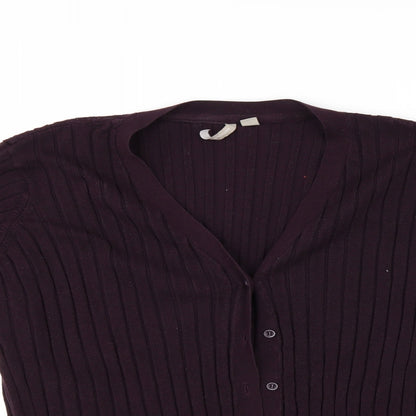 Anthology Womens Purple   Cardigan Jumper Size 26