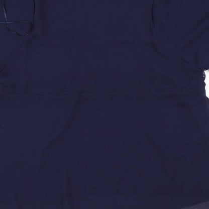 Apricot Womens Blue  Chiffon A-Line  Size XS