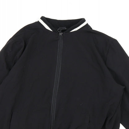 Womens UK Size 8 Atmosphere Black Basic Blouse