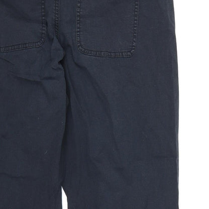 Target Collection Womens Blue   Cropped Trousers Size 12 L20 in