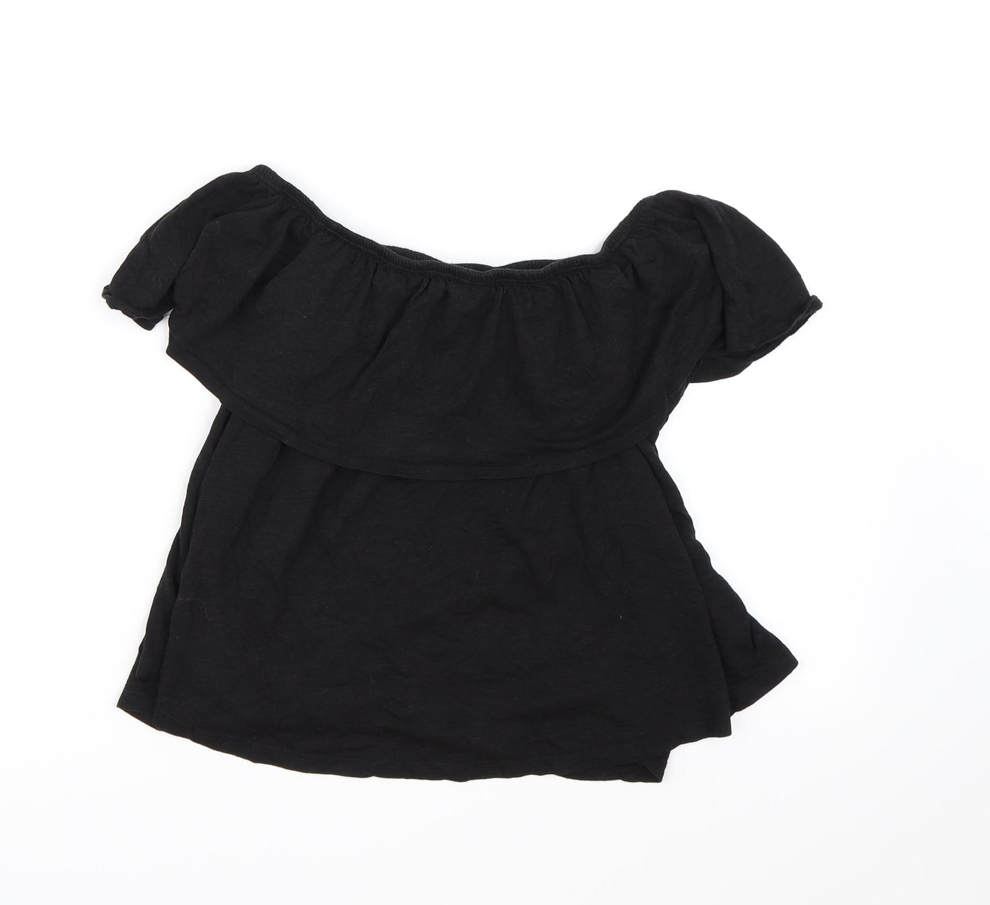 New Look Womens Black   Basic Blouse Size 8