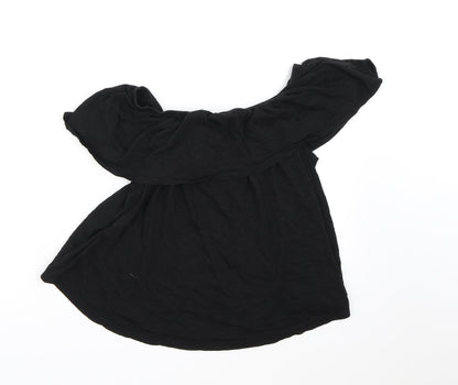 New Look Womens Black   Basic Blouse Size 8
