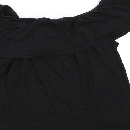 New Look Womens Black   Basic Blouse Size 8