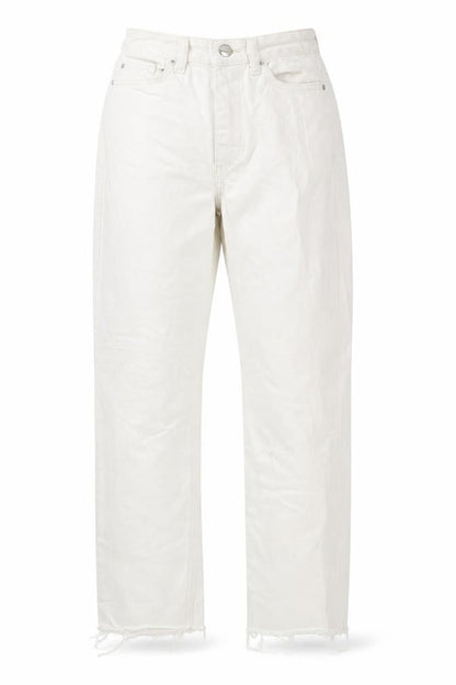 Womens UK Size 4 Denim CO. Regular Fit Mom White Jeans